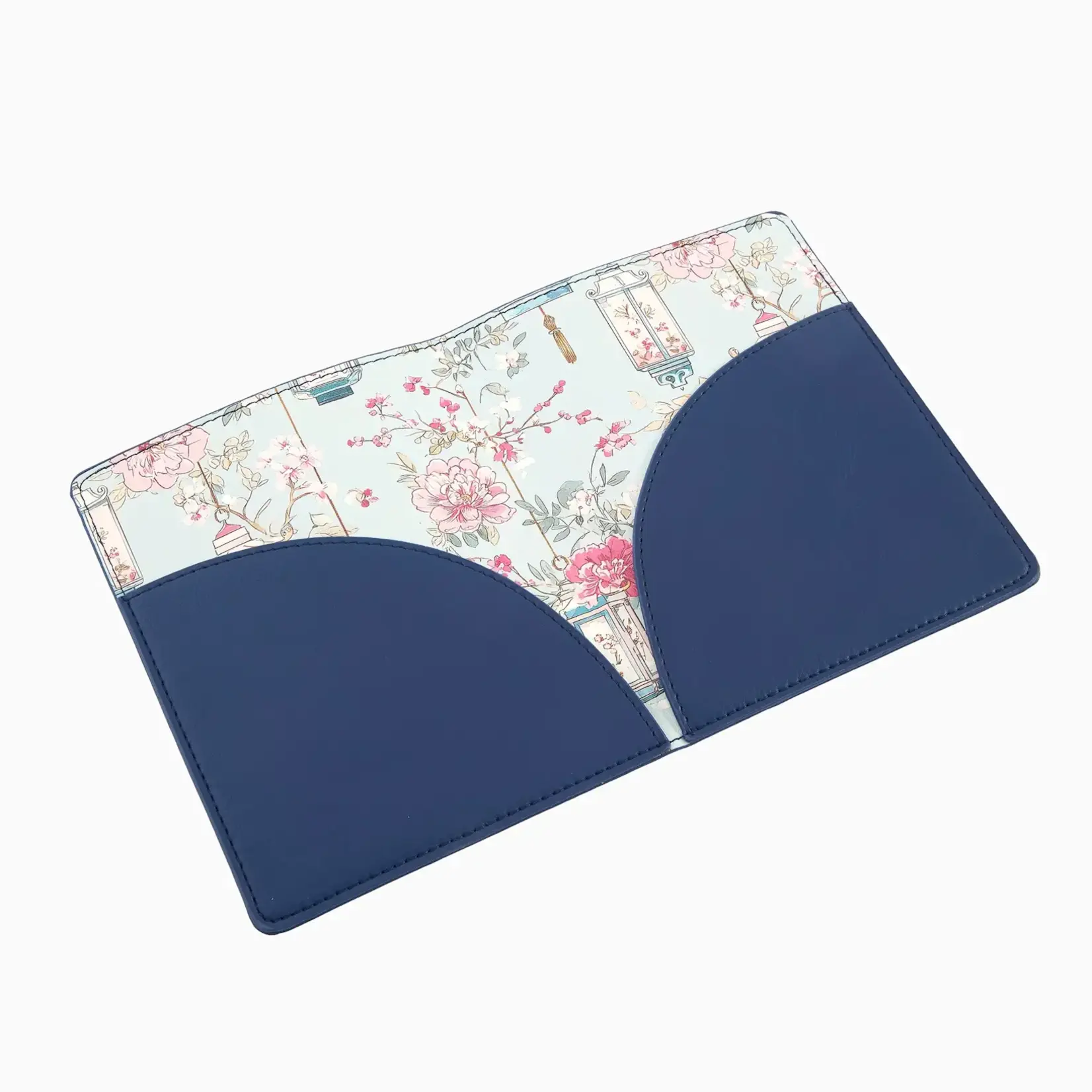 Oh My Mahjong Navy Blue Mahjong Card Folio