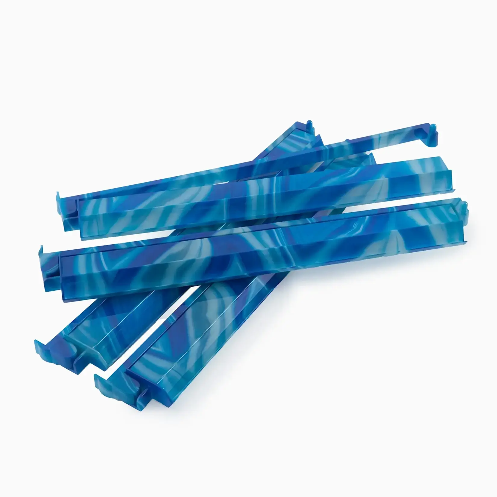 Oh My Mahjong Blue Lace Agate Rack and Pusher Set