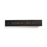 The Mahjong House Set of 4 Black Mother of Pearl Mahjong Racks