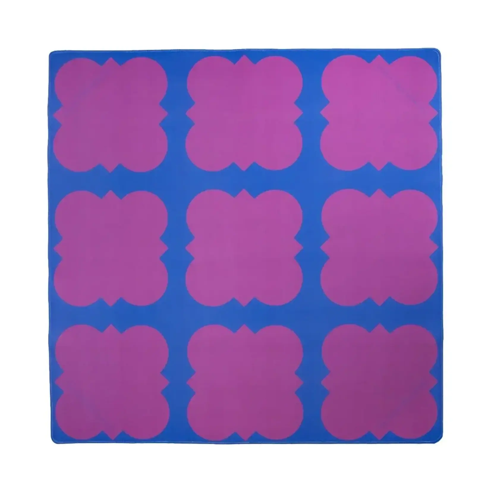 The Mahjong House Amethyst Table Double-Sided Travel Mahjong Mat