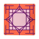 The Mahjong House Plum Garden Double-Sided Travel Mahjong Mat