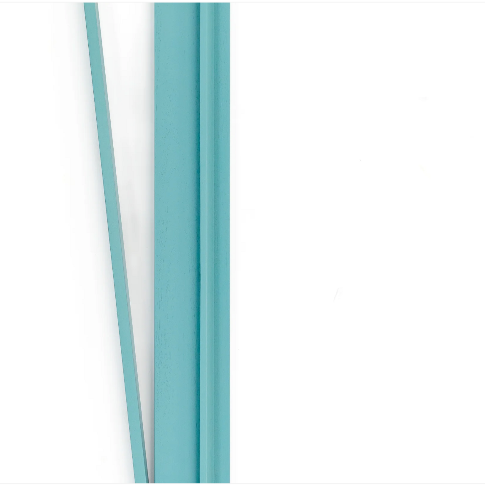 Bam Bird Boutique Teal Wooden Mahjong Rack & Pusher Set