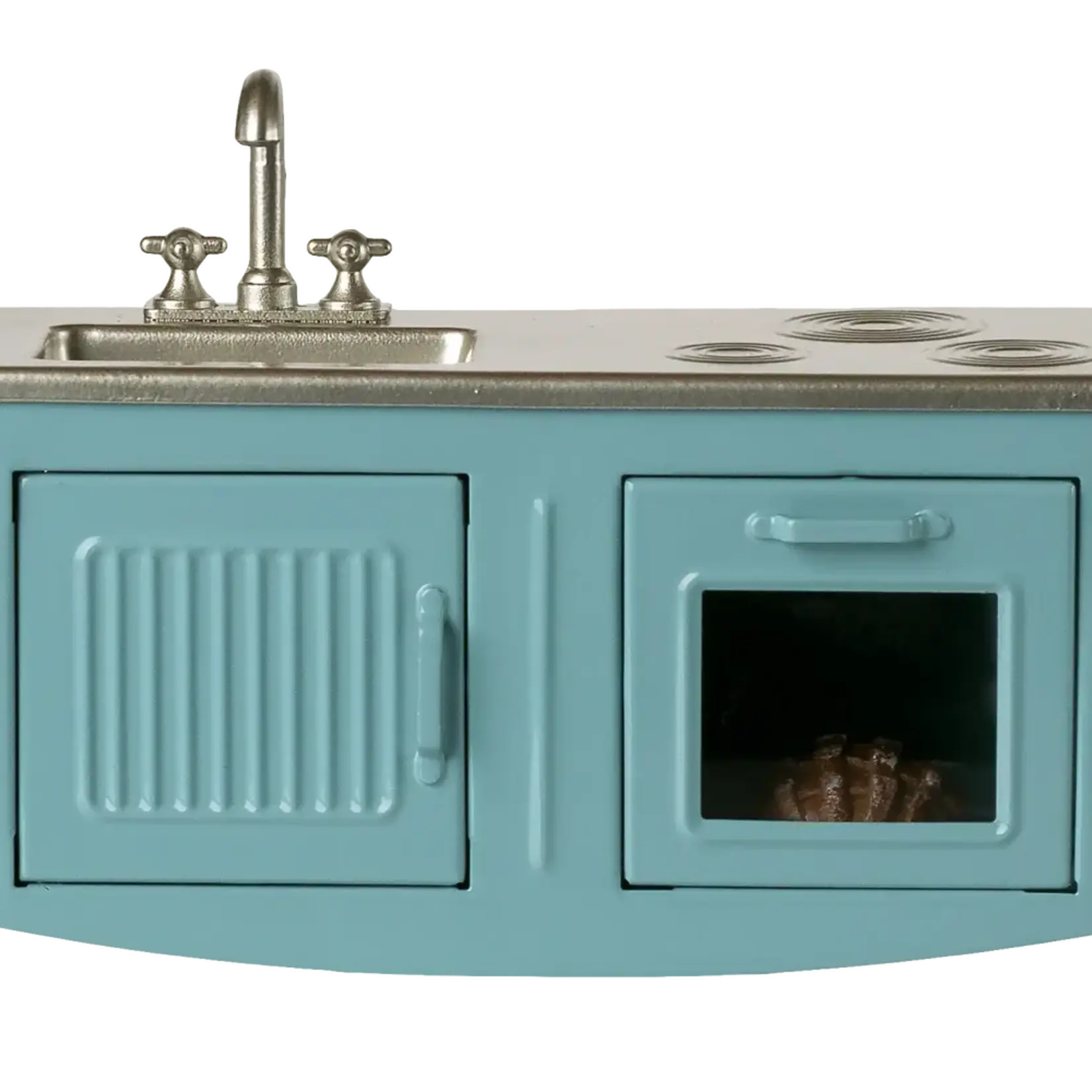 Maileg USA Kitchen, Mouse - Blue