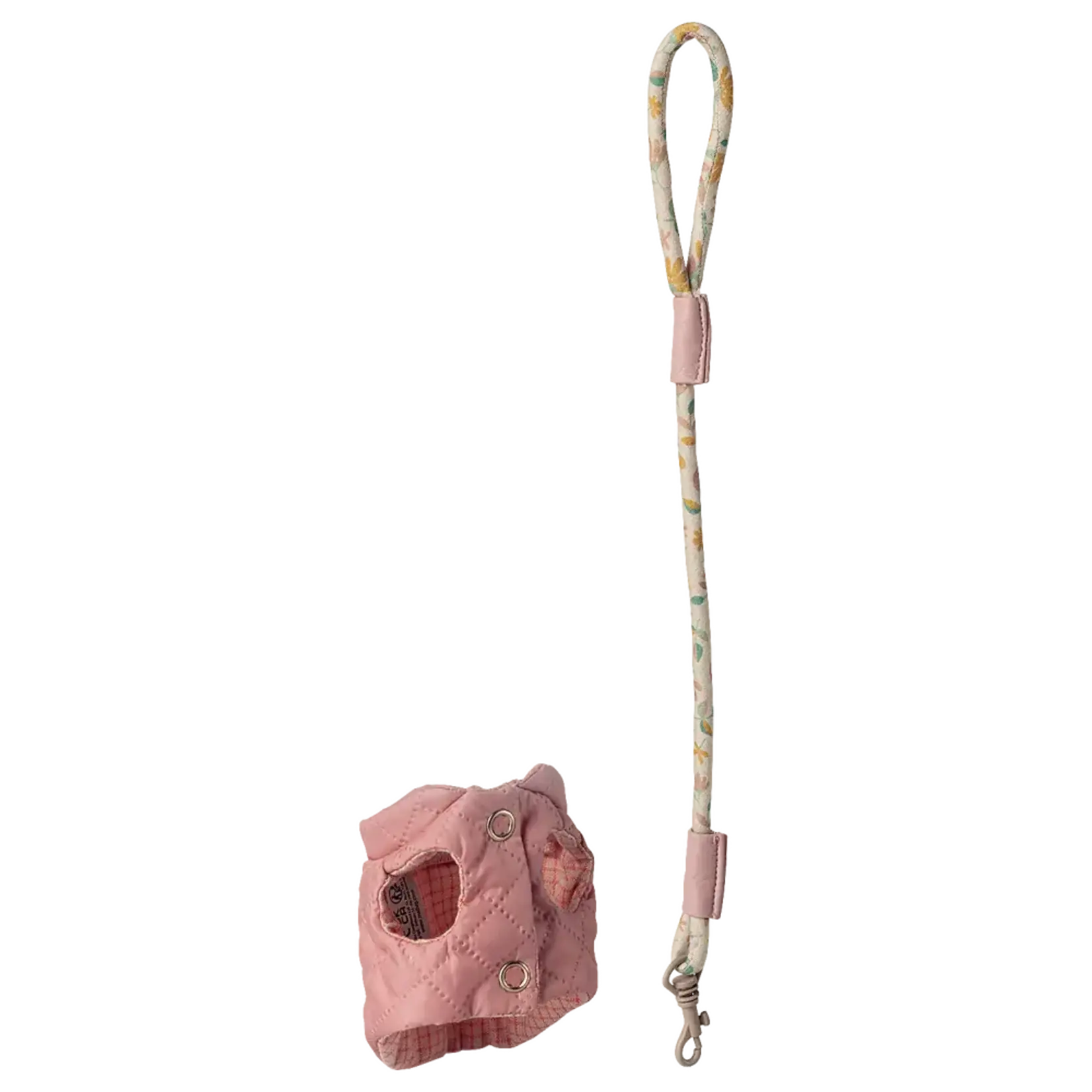 Maileg USA Pet supply, Harness and leash - Rose