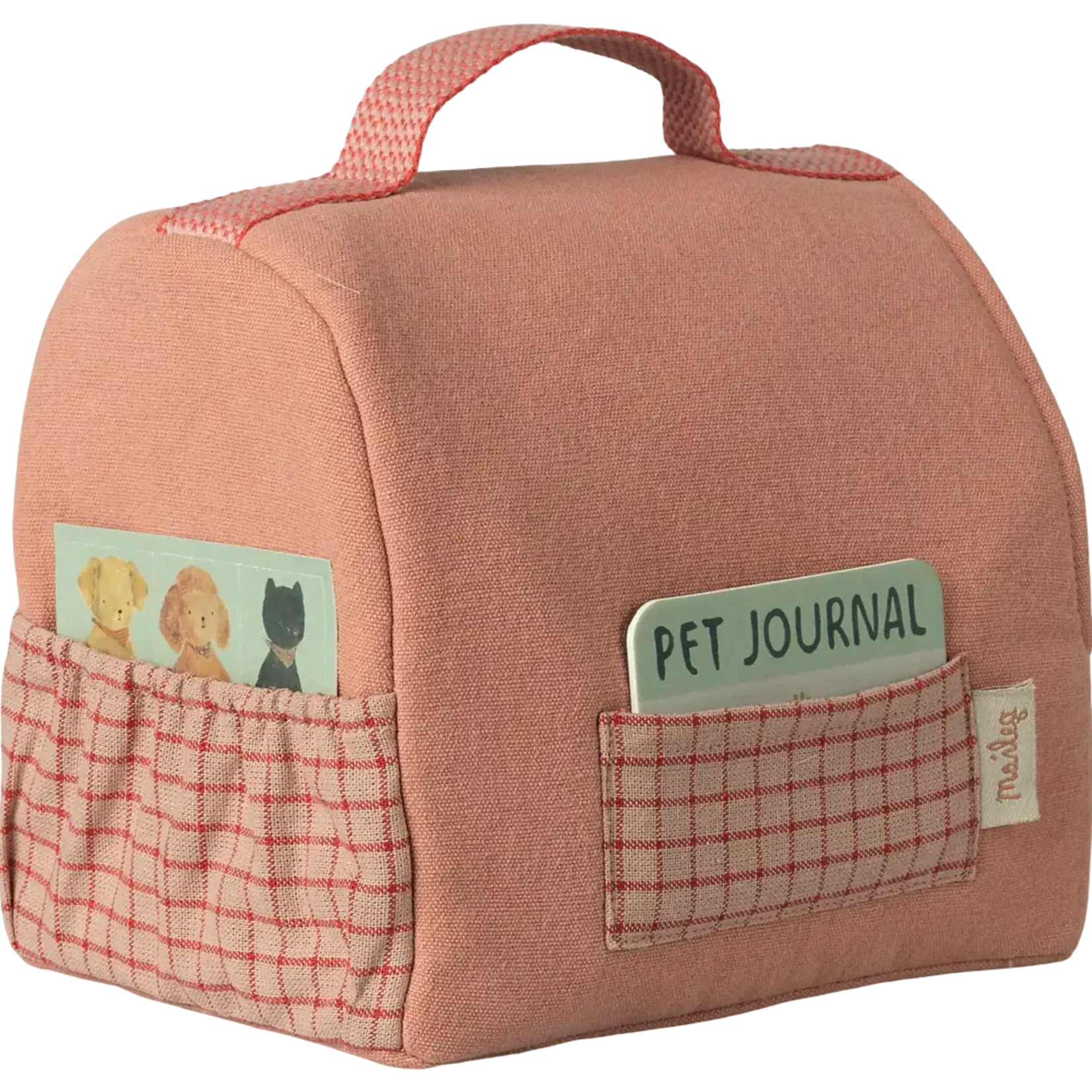 Maileg USA Pet carrier - Coral