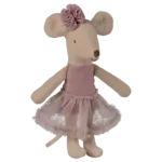 Maileg USA Ballerina mouse, Little sister - Heather