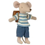 Maileg USA Tricycle mouse, Big brother - Brown