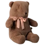Maileg USA Teddy bear plush, Medium - Soft brown