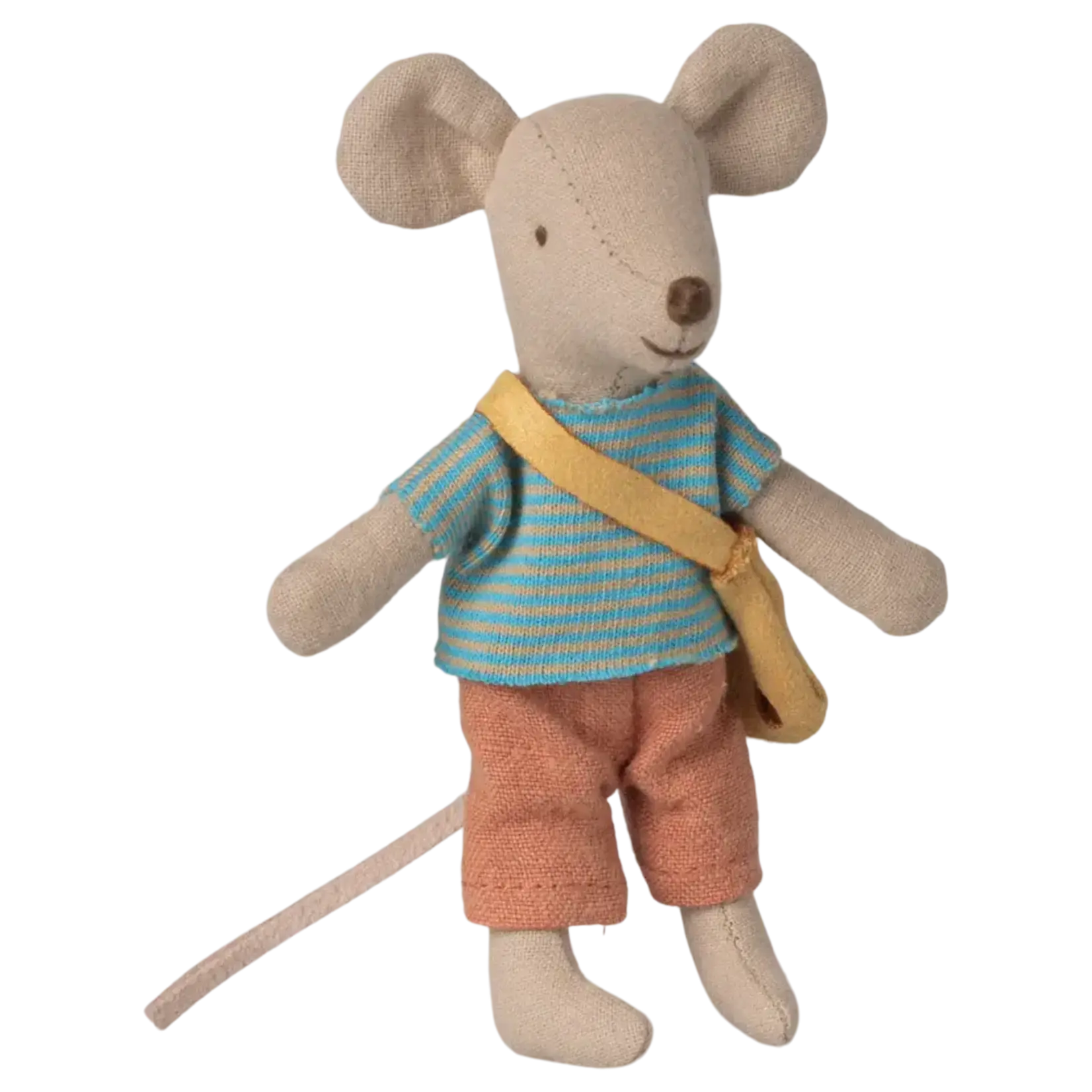 Maileg USA Little brother mouse with bag