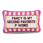 Furbish Studio Fancy Needlepoint Pillow