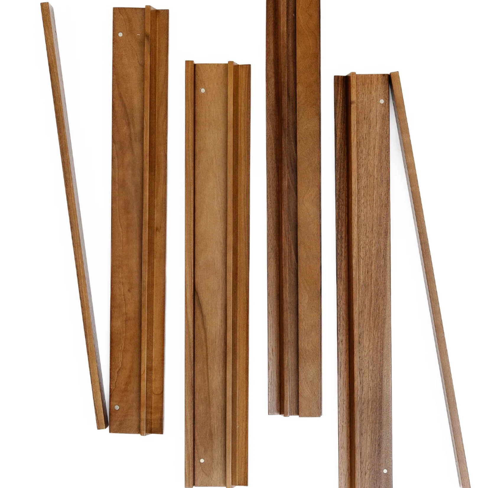 Bam Bird Boutique Walnut Wooden Mahjong Rack & Pusher Set