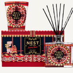 Nest Fragrances Pierre Marie Holiday Decorative Candle & Reed Diffuser 2PC Seasonal Gift Set