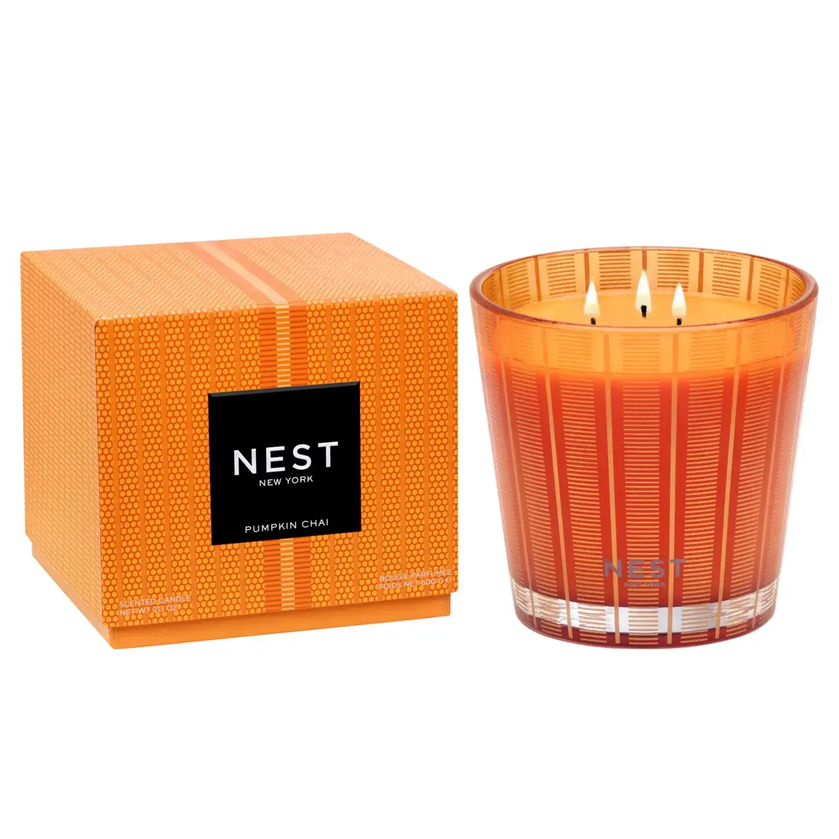 Nest Fragrances Pumpki Chai 3-Wick Candle 21.1oz