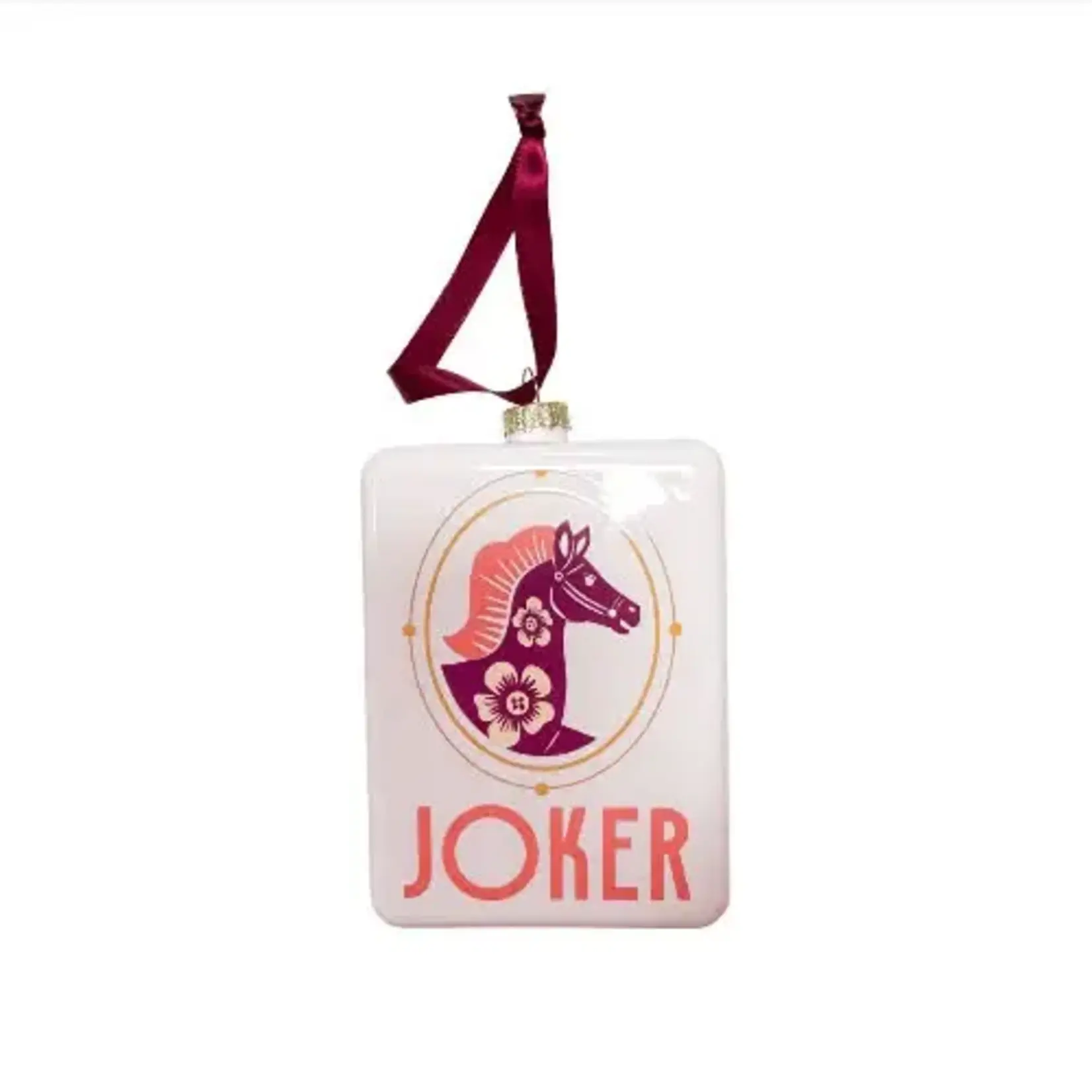 Oh My Mahjong Year of the Horse Ornament