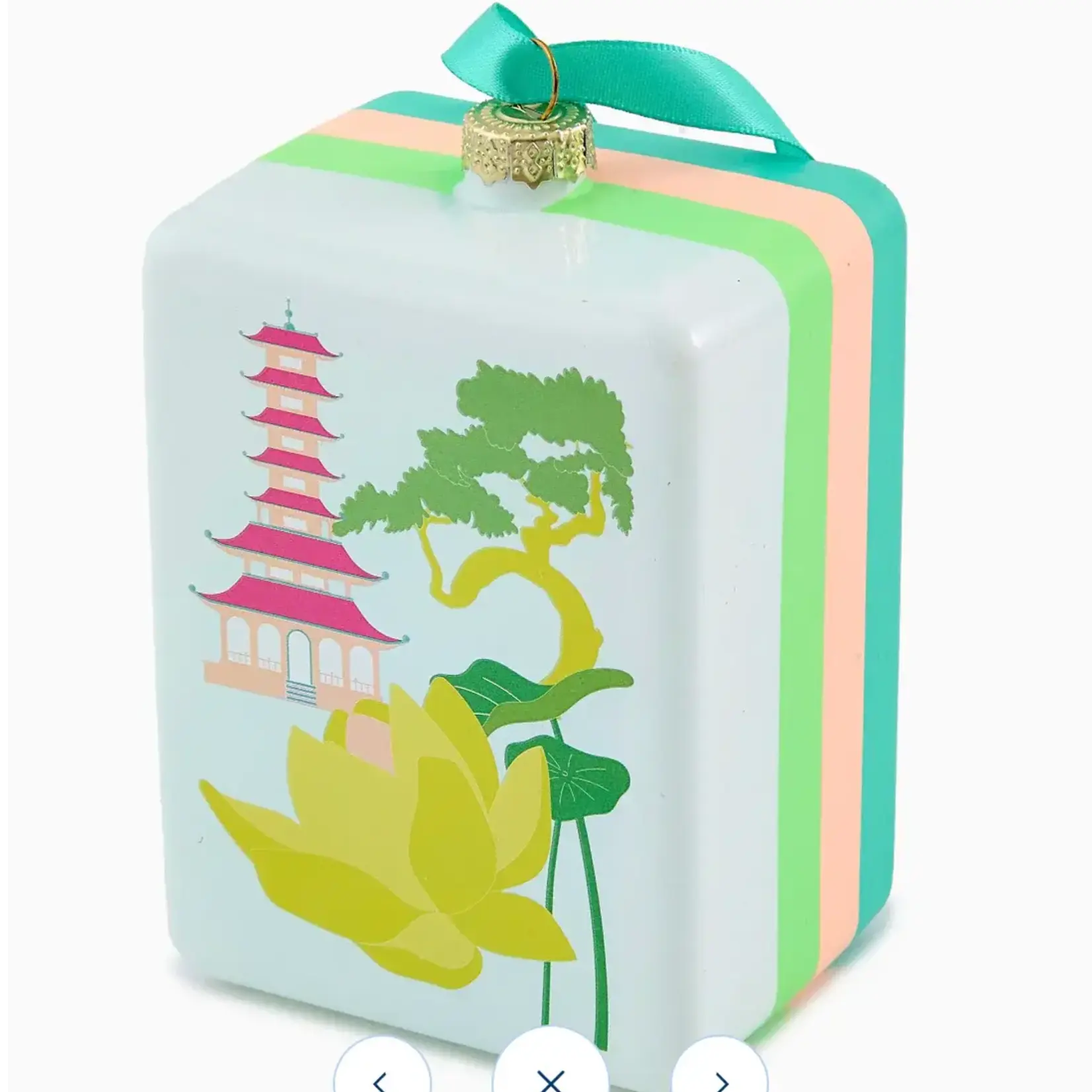 Oh My Mahjong Lotus Pagoda Ornament