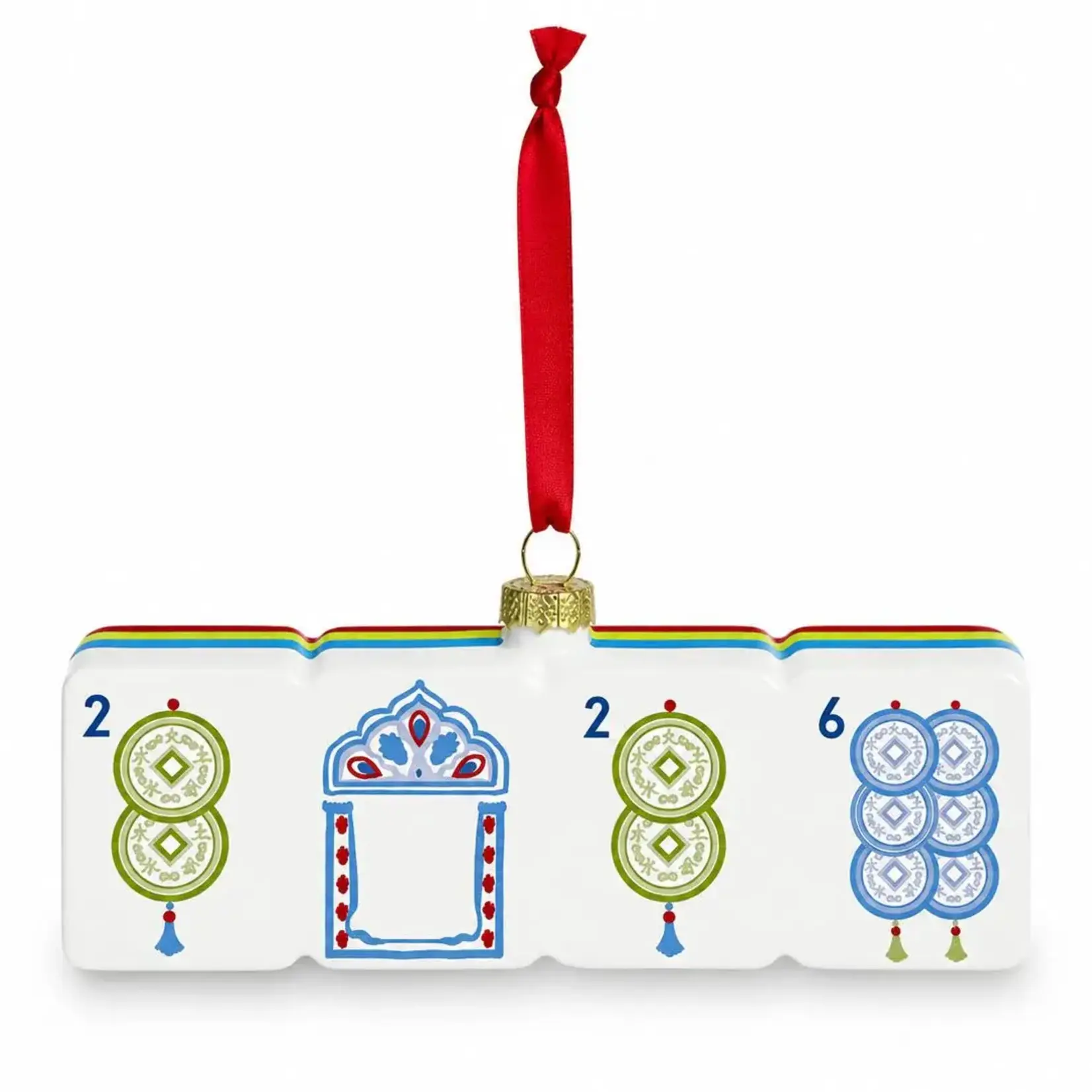 Oh My Mahjong 2026 Fortune Coin Ornament
