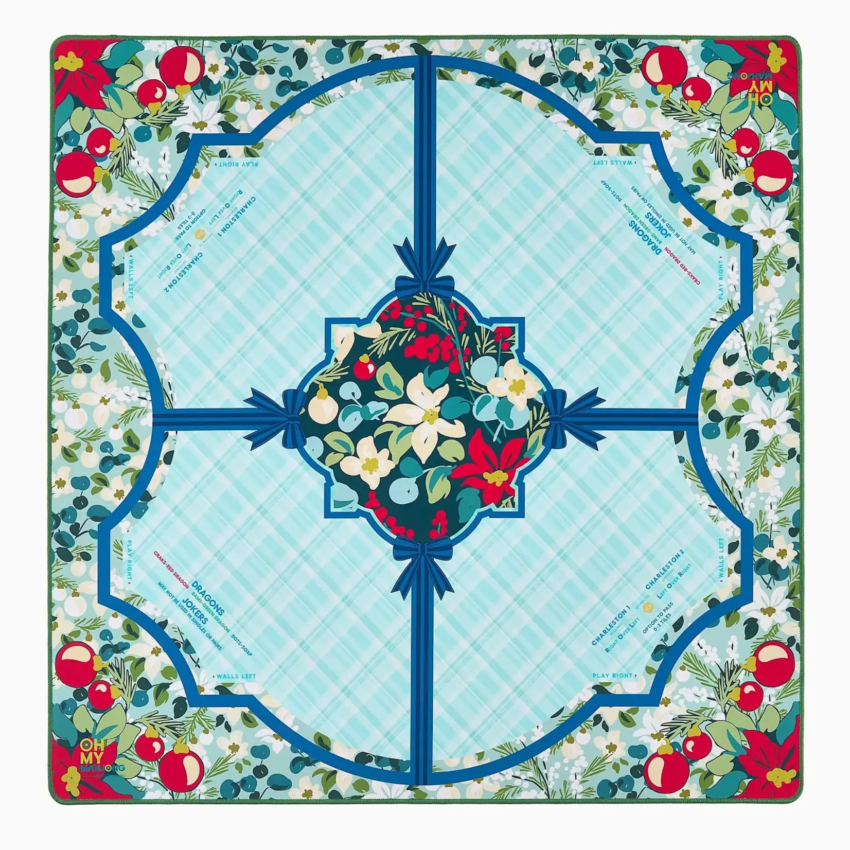 Oh My Mahjong Winterberry Mat in Tube