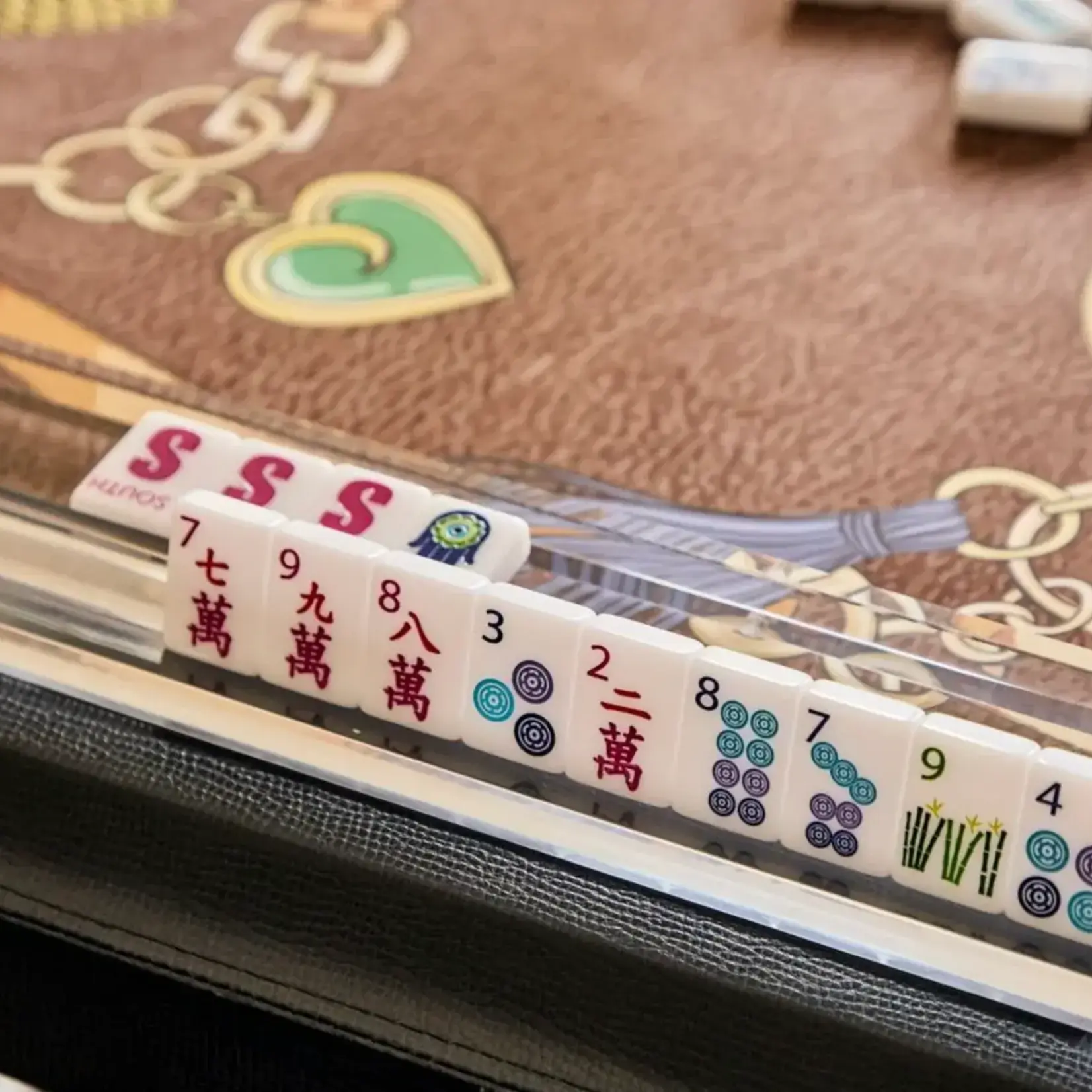 Bespoke Mahjong LUCKY CHARMS - BRIGHT WHITE