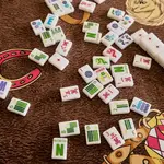 Bespoke Mahjong LUCKY CHARMS - BRIGHT WHITE