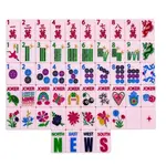 Bespoke Mahjong Lucky Charms - MARSHMALLOW PINK