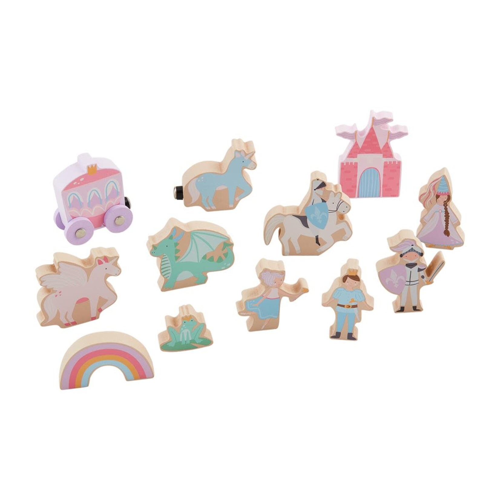 Mudpie Wood Princess Toy Set