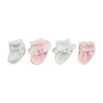 Mudpie Pink Baby Sock Set