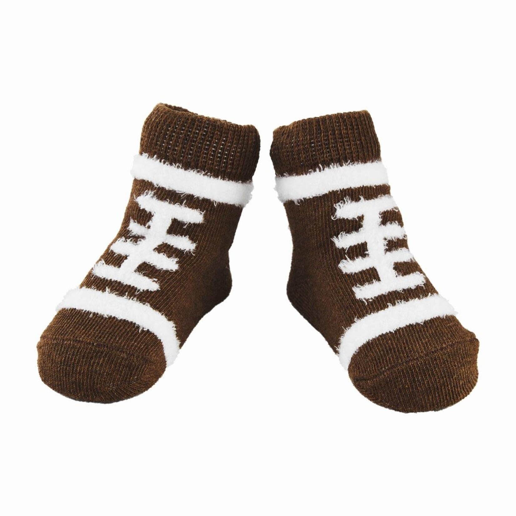 Mudpie Football Chenille Socks