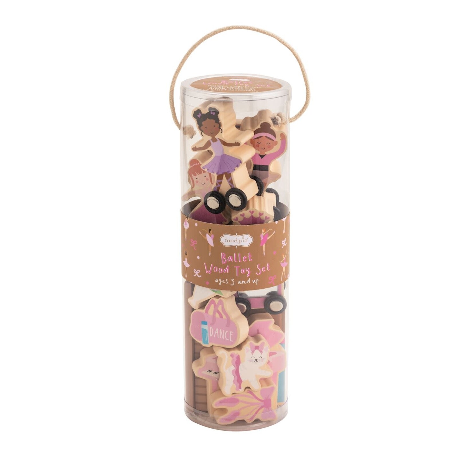 Mudpie Ballet Wood Toy Set