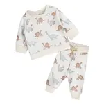 Viverano Organics Soccer Dino Baby Jogger & Pants Set (Organic Cotton)