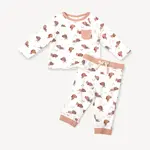 Viverano Organics Yoga Dog Baby Playsuit Tee & Jogger Set (Organic Cotton)