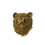 Accent Decor Beatrice the Bear Wall Mount (13.5"x 7"x16.5")