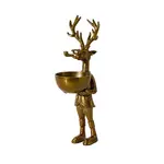 Accent Decor Frankie the Buck Dish Stand (4.75"x 6"x 16.25")