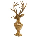 Accent Decor Frankie the Buck Bust (10.75"x 5.5"x 22.75")