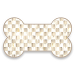 MacKenzie-Childs mocha check pup placemat
