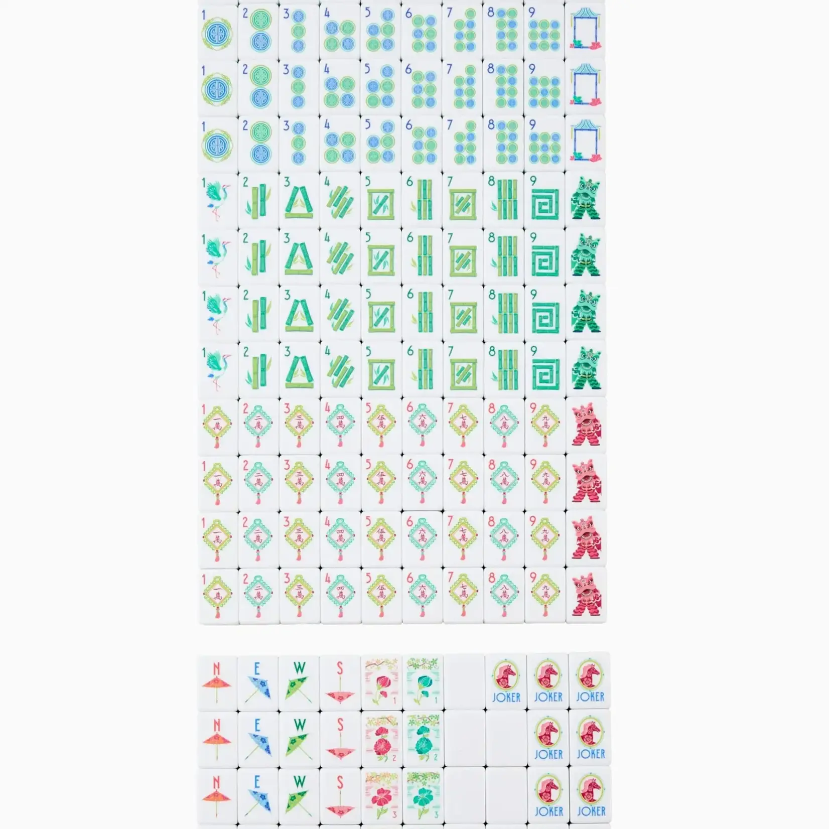 Oh My Mahjong Pippa Mahjong Tiles