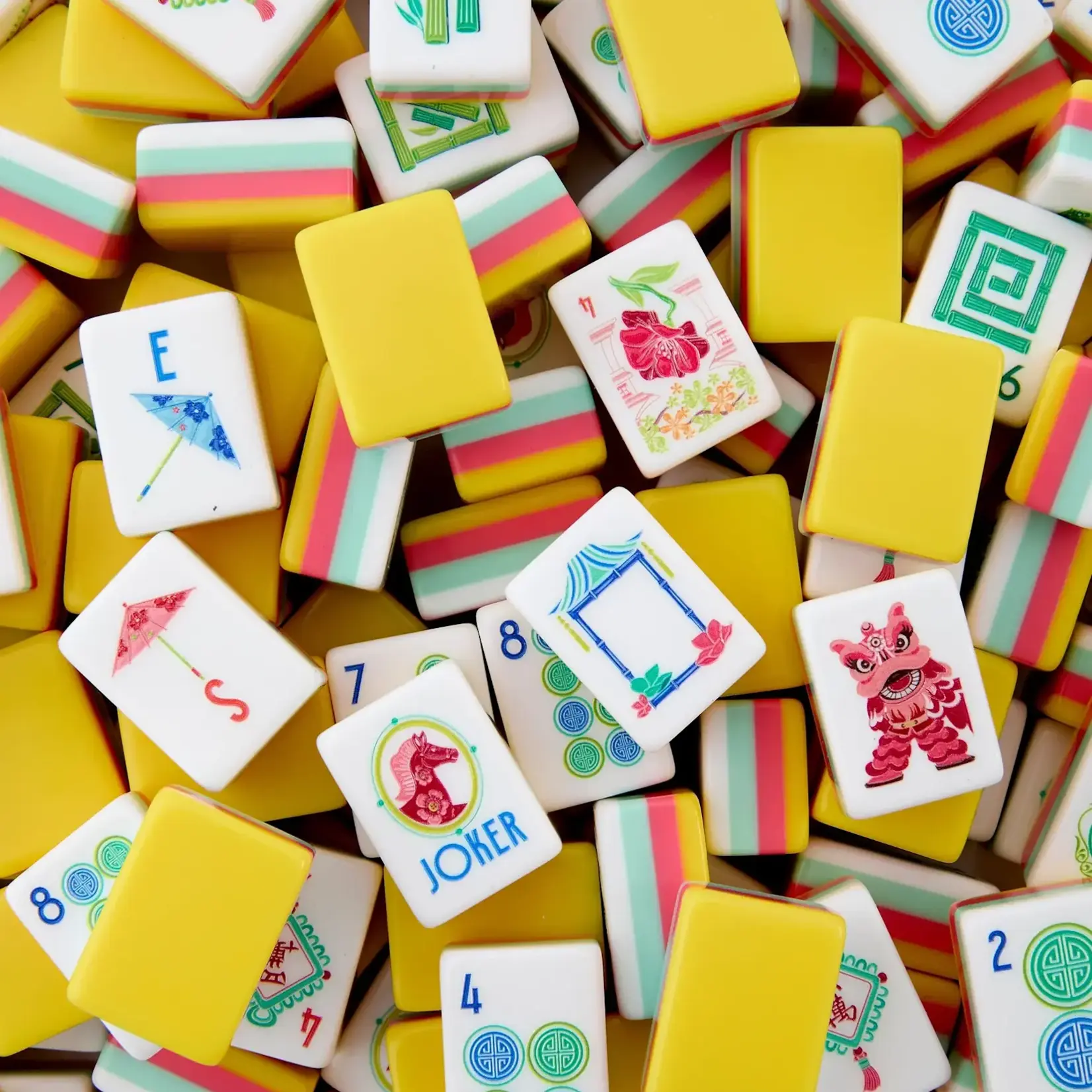 Oh My Mahjong Pippa Mahjong Tiles