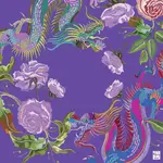 Bespoke Mahjong YEAR OF THE DRAGON MAT - PLUM