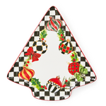 MacKenzie-Childs deck the halls tree serving platter