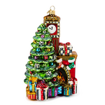 MacKenzie-Childs fireplace glass ornament