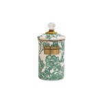 MacKenzie-Childs emerald english garden large canister