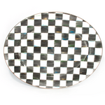 MacKenzie-Childs courtly check large oval platter