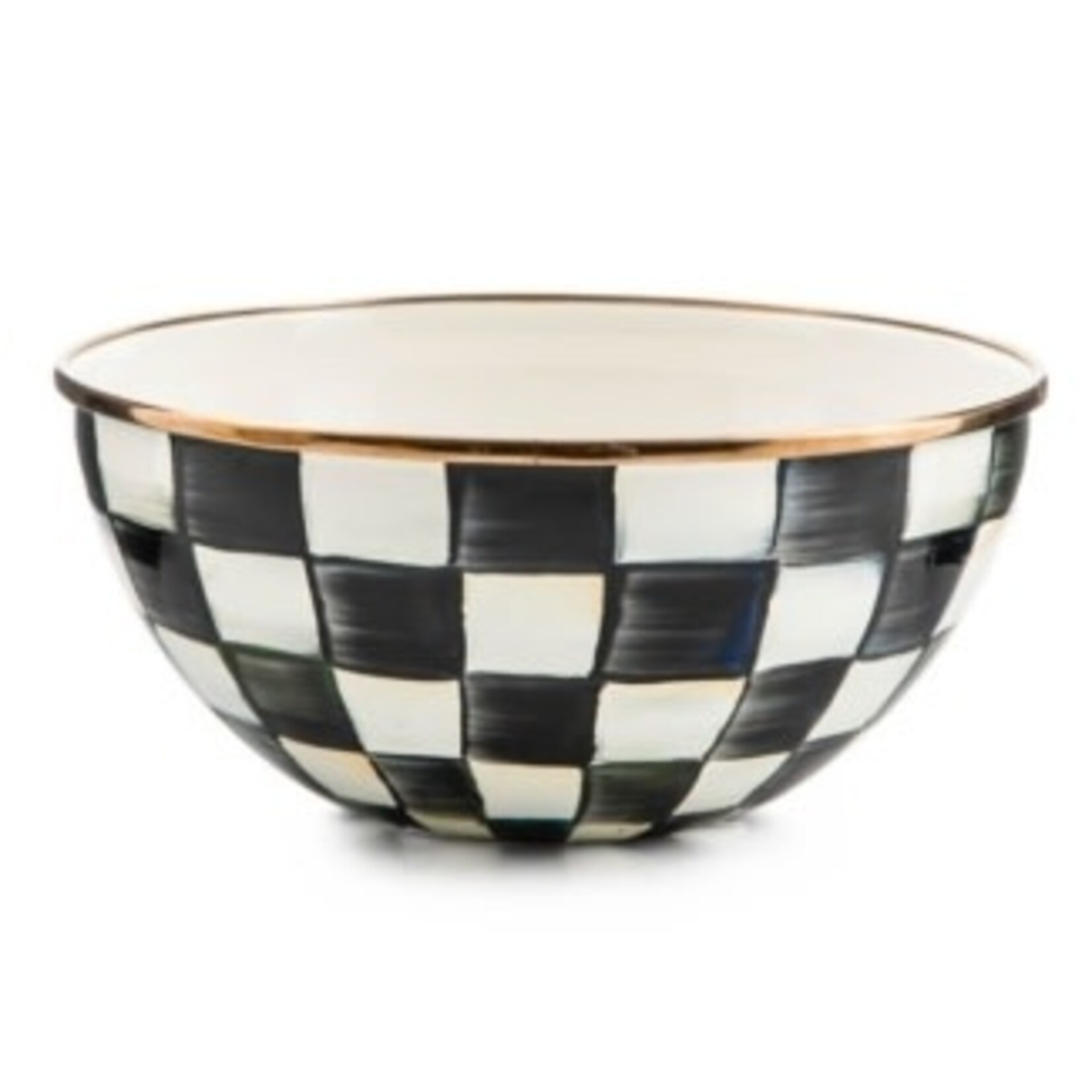 MacKenzie-Childs courtly check small everyday bowl
