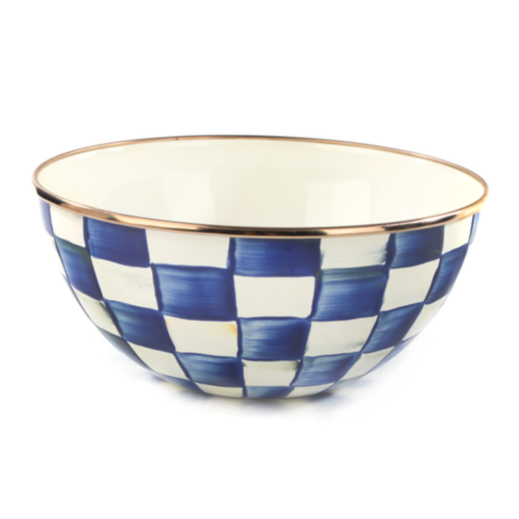 MacKenzie-Childs royal check small everyday bowl