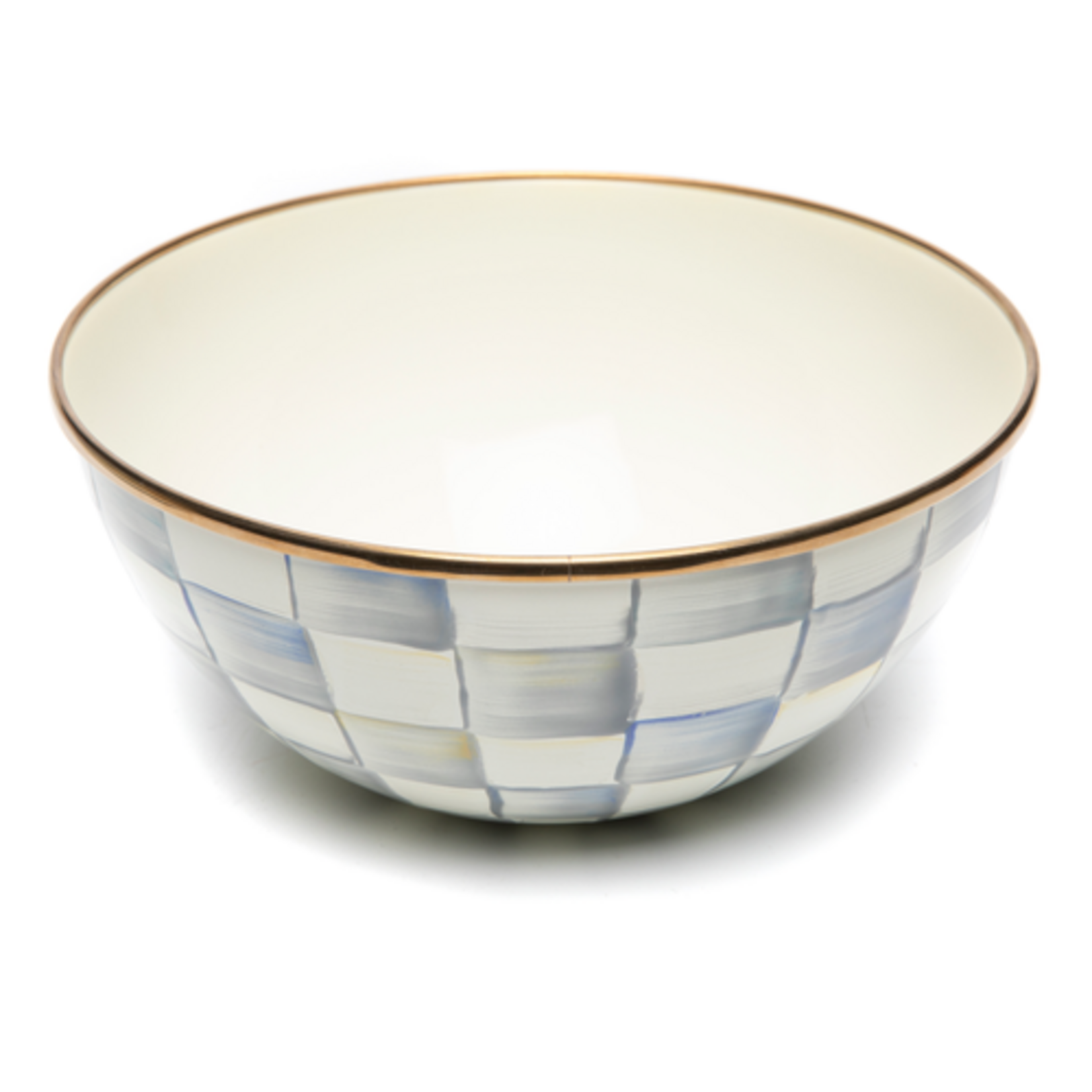 MacKenzie-Childs sterling check small everyday bowl