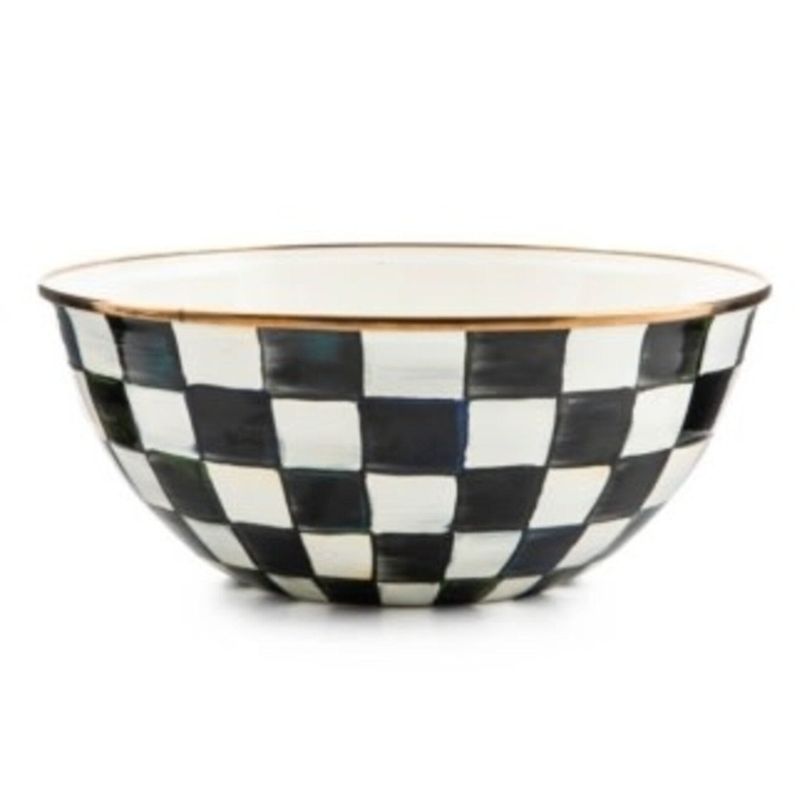 MacKenzie-Childs courtly check large everyday bowl
