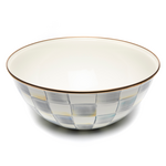 MacKenzie-Childs sterling check large everyday bowl