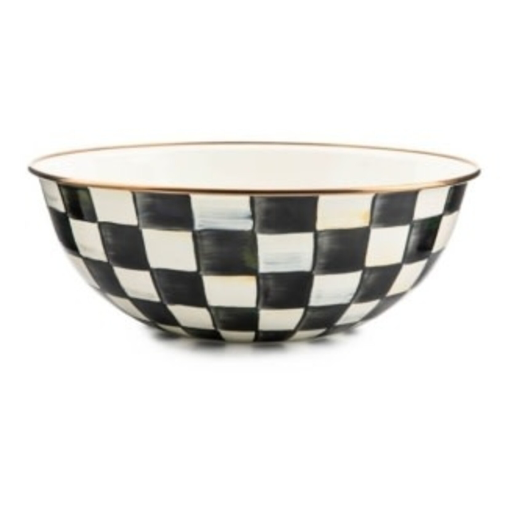 MacKenzie-Childs courtly check extra large everyday bowl