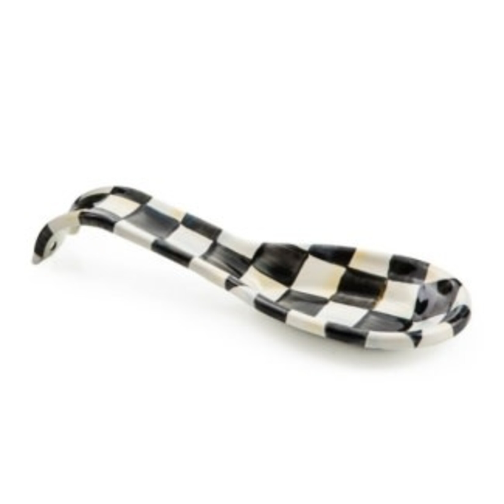 MacKenzie-Childs courtly check spoon rest