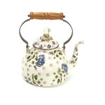 MacKenzie-Childs wildflowers pink 3 qt. tea kettle core UNITS