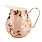 MacKenzie-Childs wild rose mauve pitcher